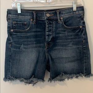 Express  High Waisted  Jean Shorts